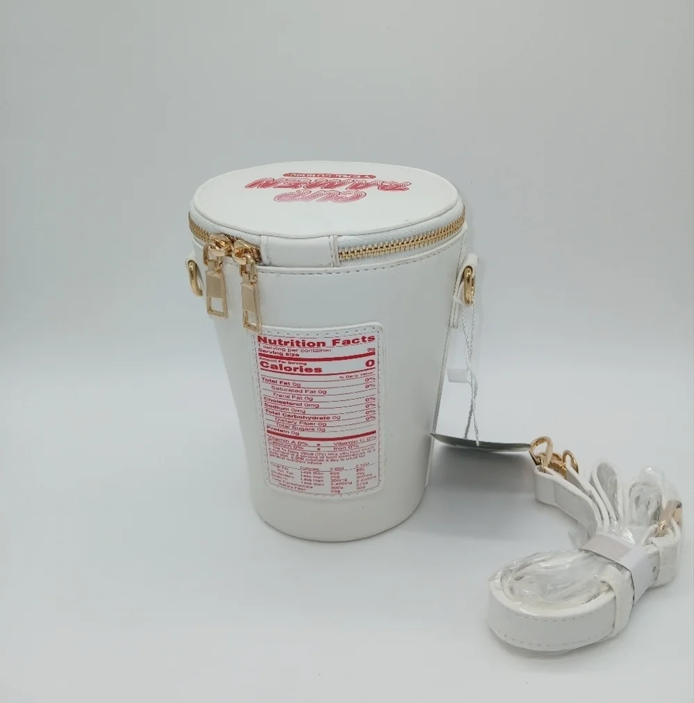 Cup of Noodles Ramen Crossbody/Shoulder Faux Leather Handbag​​